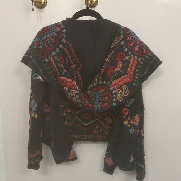 Biya Johnny Was Open Cardigan with hood - Picture 5 of 7